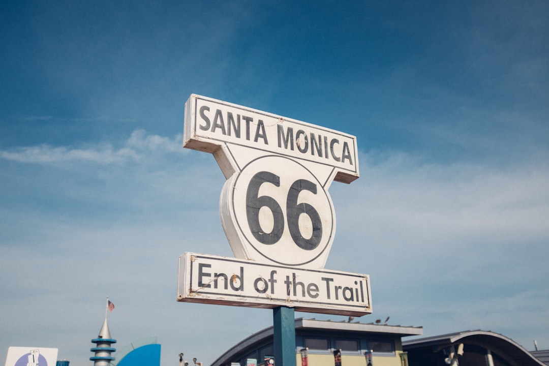 Santa monica: the end of route 66.